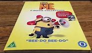 Unboxing Despicable Me -3 movie collection dvd