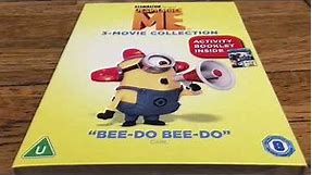 Unboxing Despicable Me -3 movie collection dvd