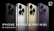 Apple's iPhone 14 Pro and 14 Pro Max in under 6 minutes