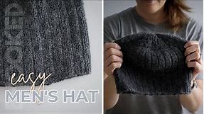 How to Knit a Men's Hat Step-by-Step