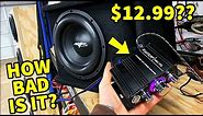 HOW BAD Is Amazon's CHEAPEST 12v Amplifier? Full Test and Review