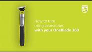 Philips OneBlade - How To Trim Using New 5-in-1 Comb