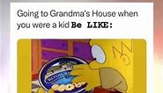 Going to Grandma’s house as a kid be like - Meme