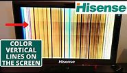 How to repair Hisense TV Vertical Lines on Screen and On & Off || LED TV Troubleshooting Guide