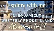 Misquamicut Westerly Rhode Island relaxing walk around tour