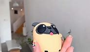 cute Pug case video for airpods 1/2