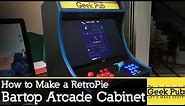 Build a RetroPie Bartop Arcade Cabinet with a Raspberry Pi