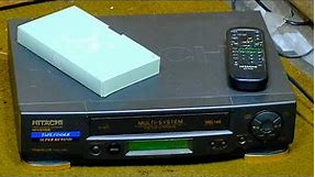 Smash Hitachi VCR & Remote