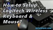 How to Setup Logitech MK220 Wireless Keyboard Mouse Combo to a Laptop or Tablet