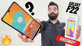 Samsung Galaxy F22 Unboxing & First Look | The New Mid-Range Champion? GIVEAWAY🔥🔥🔥