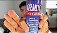 OZIUM Air Sanitzer: Cleans The Air You Breathe