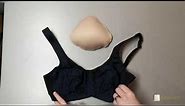 How to Put a Breast Prosthesis into a Pocketed or Mastectomy Bra - Linnoco
