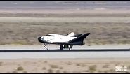 Dream Chaser Space Plane Lands After Successful Free Flight Test
