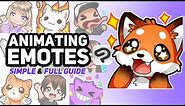 How to ANIMATE Your Emotes for Twitch | Full Tutorial