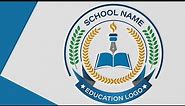 How to make a school logo design. P3||Education Logo Maker||Adobe illustrator tutorial||Rasheed RGD