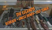 THE LEGENDS - Schrade - Uncle Henry - Old Timer - Hunting Knives