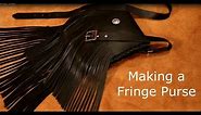 Making a Leather Fringe Purse