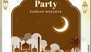 Iftar Party Invitation Template | Ramadan Iftar Dinner Video Invitation - WishNWed