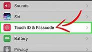 How To Fix Touch iD & Passcode Not Showing In Settings Easy Fix 2019