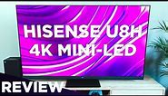 Hisense U8H 4K Mini-LED TV Review - Unbelievable Brightness!