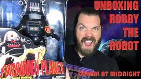 Unboxing Robby the Robot from Forbidden Planet!
