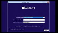 How To Install Windows 8