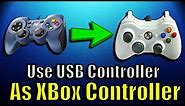 How to use USB or PS3 controller as xbox controller (Better DS3)
