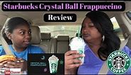 Starbucks Crystal Ball Frappuccino Review | Starbucks Mukbang