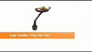 Holder Tray for Car - Adjustable Car Tray Table - Perfect Car Food Tray for Eating (CAD1969)