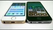 iPhone 5S iOS 10.3.2 vs iPhone 5S iOS 11!