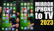 How To Screen Mirror & Share iPhone to Any Smart TV - 2023 !