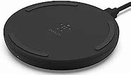 Belkin Wireless Charger - Qi-Certified 10W Max Fast Charging Pad - Quick Charge Cordless Flat Charger - Universal Qi Compatibility for iPhone, Samsung Galaxy, AirPods, Google Pixel, and more