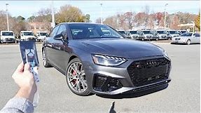 2024 Audi S4 Premium Plus: Start Up, Exhaust, Walkaround, Test Drive and Review