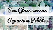 Beautiful sea glass & aquarium pebbles art | Magnolia Design Co
