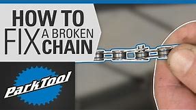 How to Fix a Broken Bicycle Chain
