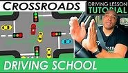 Advanced Crossroads; Turning Right at Traffic Lights | Driving Tutorial | Updated 2023