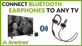How to Turn your TV into a Bluetooth TV - Avantree TC417 Transmitter Receiver 2-in-1