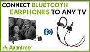 How to Turn your TV into a Bluetooth TV - Avantree TC417 Transmitter Receiver 2-in-1