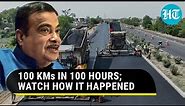 India builds 100 KM road in 100 hrs; PM Modi celebrates the feat | Ghaziabad-Aligarh Expressway