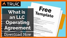 What is an LLC Operating Agreement? (Get a Free Custom Operating Agreement)