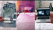 Preppy/Vsco School Morning Routines!