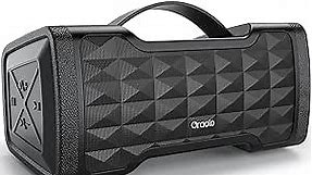 Oraolo Bluetooth Speaker Loud Upgrade 40W Wireless Portable Large Speaker Stereo Sound, IPX6 Waterproof,Support USB/AUX Input, Built-in Mic for Home Party Outdoor