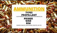 What is ammunition | Composition | Types | Forensic ballistics | UGC NET forensic science