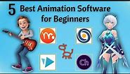 5 Best Animation Software for Beginners | Best 3d Cartoon Animation Software for PC