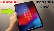 iPad Pro 3 2018 How to RESET Locked and Disabled Screen lock