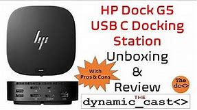 [Latest HP Dock G5 – Universal Docking Station with USB C – Unboxing & Review – India, June 2021]