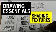 Essential Drawing Skills | How to draw textures in ink | 3 Tips