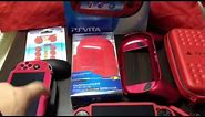 Red PS Vita Accessories