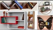 Modern wall mounted bookshelf / bookcase design ideas