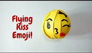 How To Make Flying Kiss Emoji 😘 | Kissing Emoji STEP BY STEP | Paper Crafts Emoji